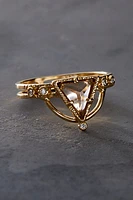 Lio & Linn North Star Triangle Ring