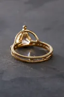 Lio & Linn North Star Triangle Ring