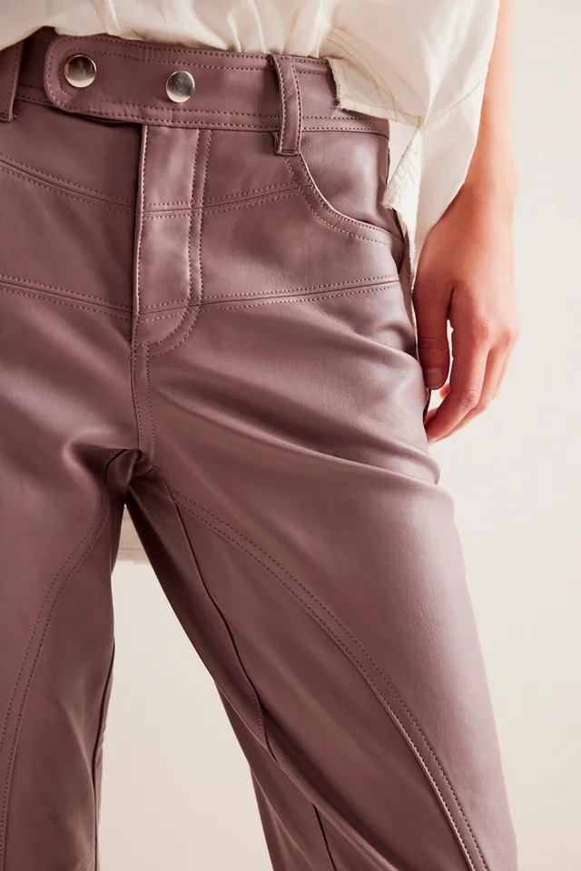 Liquid Leather Front Pocket Gaucho Pants - Trader Rick's for the