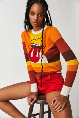 Stoned Immaculate Vintage Lips Sweater