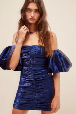 Shona Joy Miramare Ruched Mini Dress