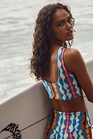 Montce Kim Variation Printed Surf Top