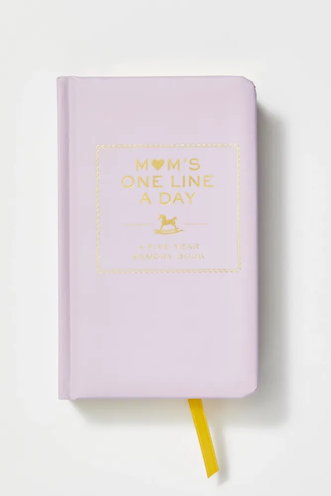 Mom's One Line A Day: A Five-Year Memory Book