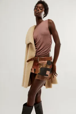 Understated Leather Revolution Skirt