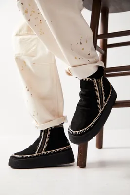 Setsu Crochet Platform Boots