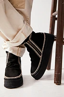 Setsu Crochet Platform Boots