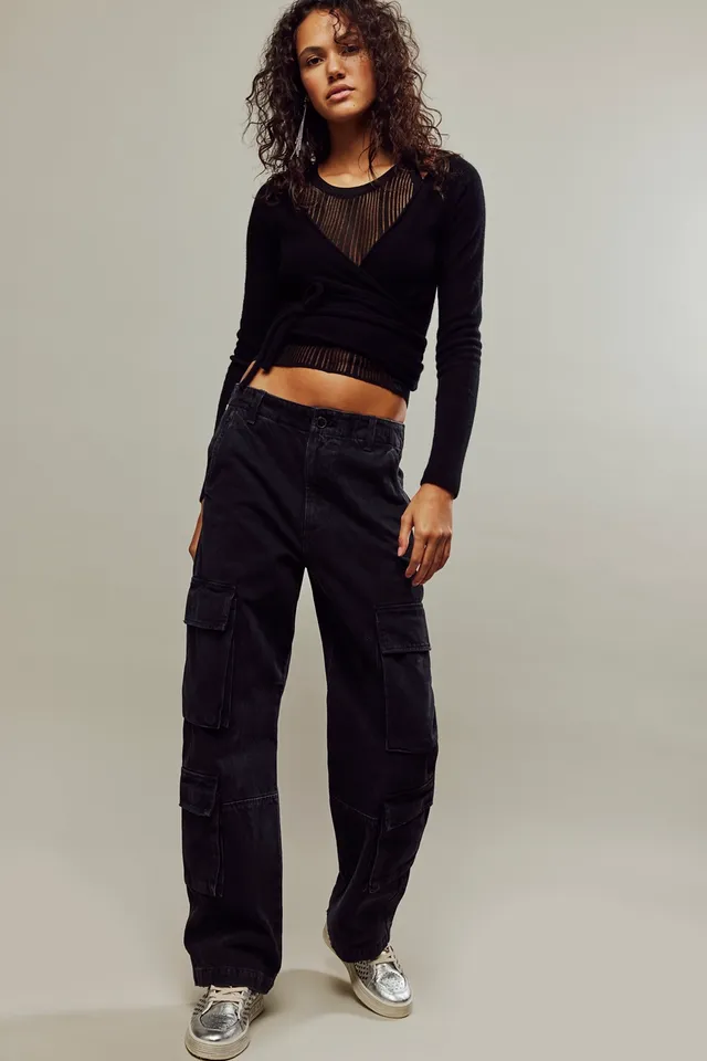 Ayla Baggy Cuffed Crop ~ Brielle – Chic Streets