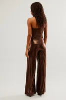 Norma Kamali Strapless Elephant Jumpsuit