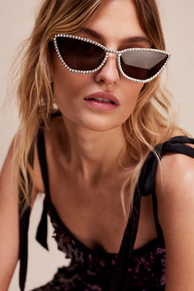 Lele Sadoughi Dolly Cat Eye Sunglasses