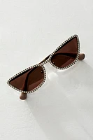 Lele Sadoughi Dolly Cat Eye Sunglasses