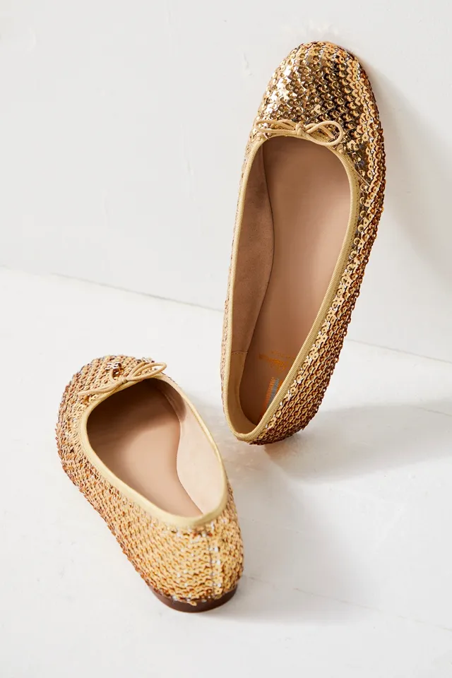 SAM EDELMAN, Felicia Sequin Kids Ballerina Flats, Kids