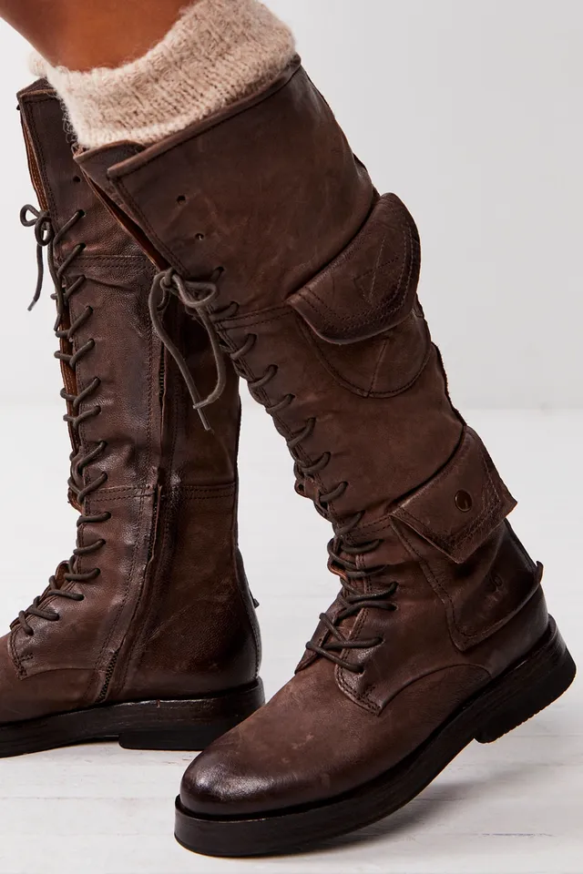 Victory Tall Lace Up Boots