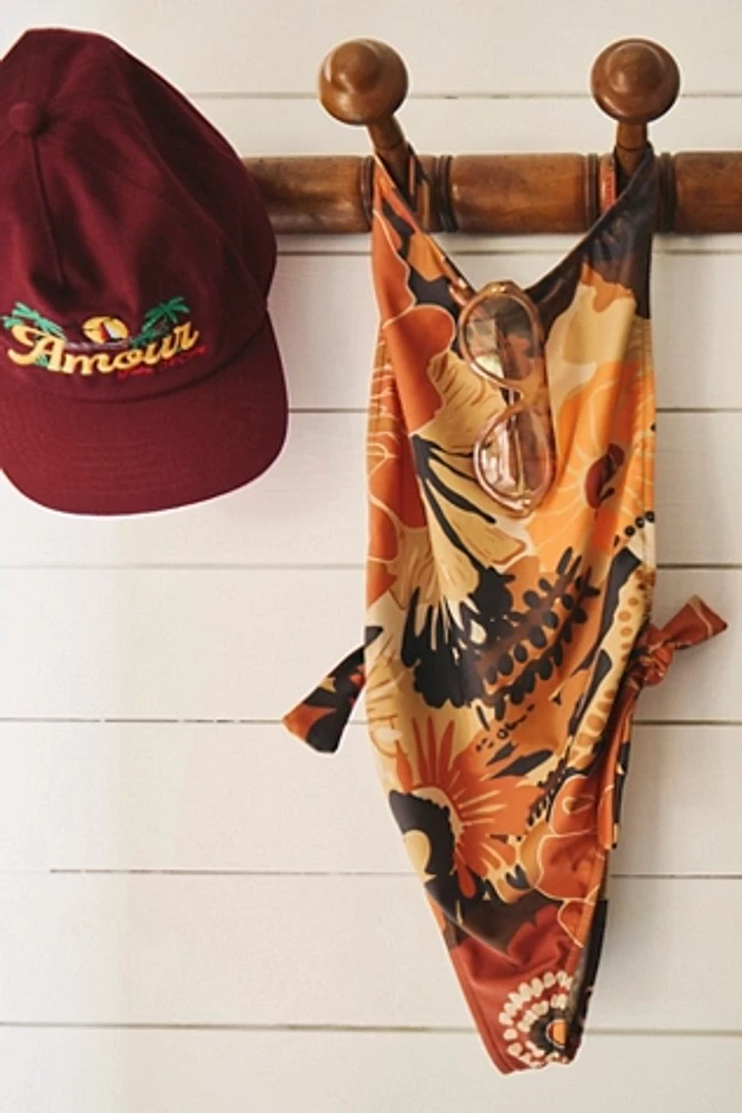 free-est The Pamela Printed One-Piece Swimsuit