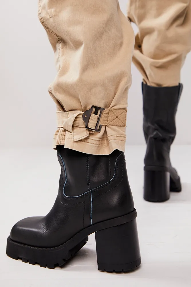 Mel slouch boot in black by Free People