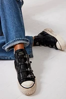 Mae Buckle Hi Top Sneakers