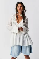 We The Free Mar Ruffle Blouse