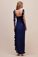 Amanda Uprichard Sonnet Silk Gown