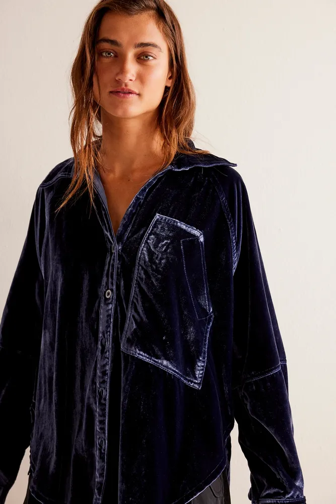 We The Free Night Skies Velvet Top