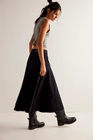 Closed Long Denim Skirt