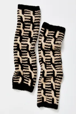 Mariella Cable Knit Arm Warmers