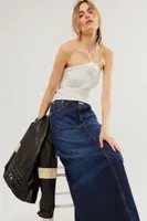 Closed Long 5-Pocket Skirt