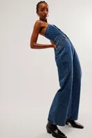 Diamante Denim Jumpsuit