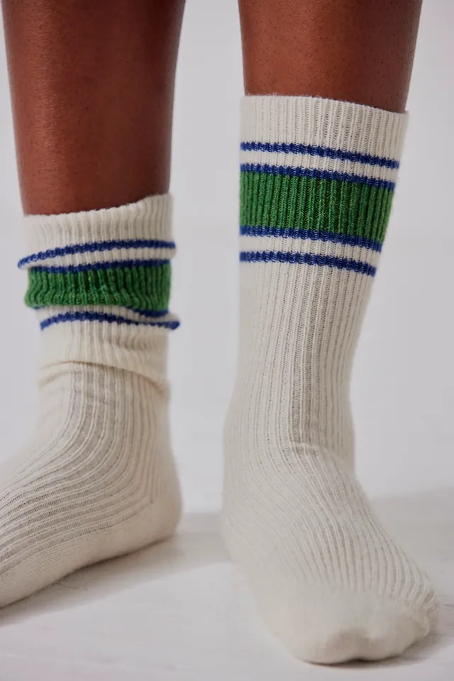 MWL Cloudlift Athletic Stripe Crew Socks