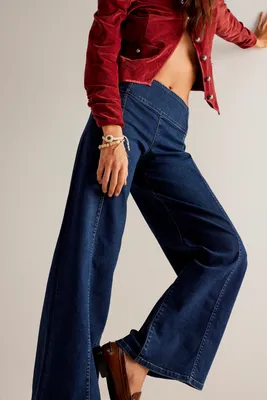 We The Free Spotlight High-Rise Wide-Leg Jeans