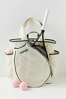 Caraa Quilted Tennis Tote