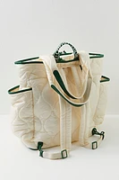 Caraa Quilted Tennis Tote