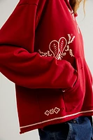 Found Embroidered Hoodie