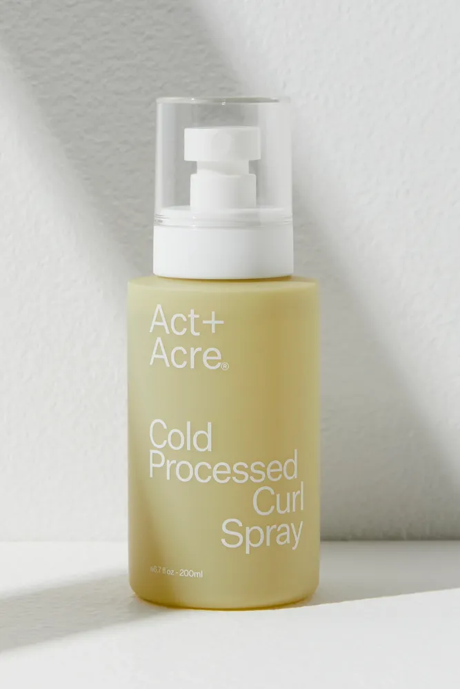 Act + Acre Cold-Processed Curl Spray