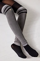 Arebesk Terry Stripe Leg Warmers