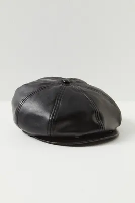 Kangol Faux Leather Cap