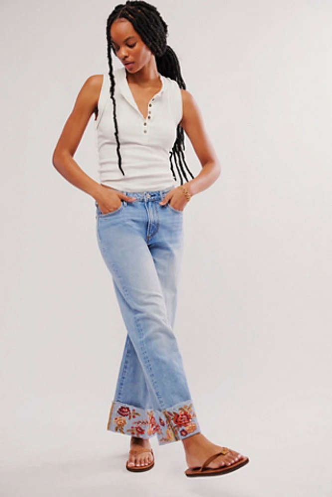 Driftwood Charlee Cuffed Jeans