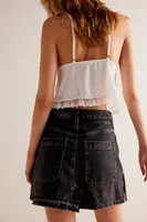 We The Free Bare With Me Denim Skirt