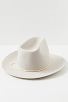 Blaze Suede Tie Felt Cowboy Hat