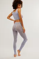 FREE PEOPLE Intimately - Soft Focus Seamless Leggings in Blue