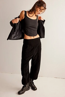 We The Free Lunan Crop Harem Cord Jeans