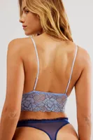 Crossdye Everyday Lace Longline Bralette