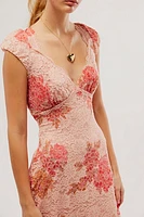 Butterfly Babe Lace Maxi Dress