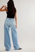 MOTHER High-Waisted Spinner Zip Jeans