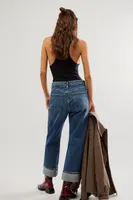 AGOLDE Fran Low-Slung Straight Jeans