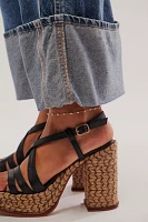 Fahn Jute Platform Heels