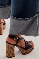 Fahn Jute Platform Heels