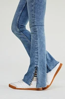 We The Free Level Up Slit Slim Flare Jeans