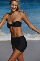 It's Now Cool The Knot Bandeau Bikini Top