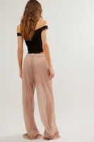 OneTeaspoon Plisse Palazzo Pants