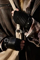 Moto Fingerless Gloves