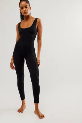 Low Back Seamless Catsuit